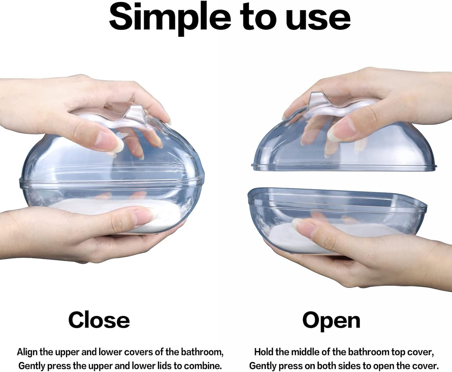 Hamster Bathtub,Hamster Bathroom,Small Animal Habitat Décor,Sand Bath Container Transparent Beds,Hamster Bed,Ice Bathtub,Sleep Pad Nest,Sand Bath Box for Small Pet Animals Cage Accessories(S)