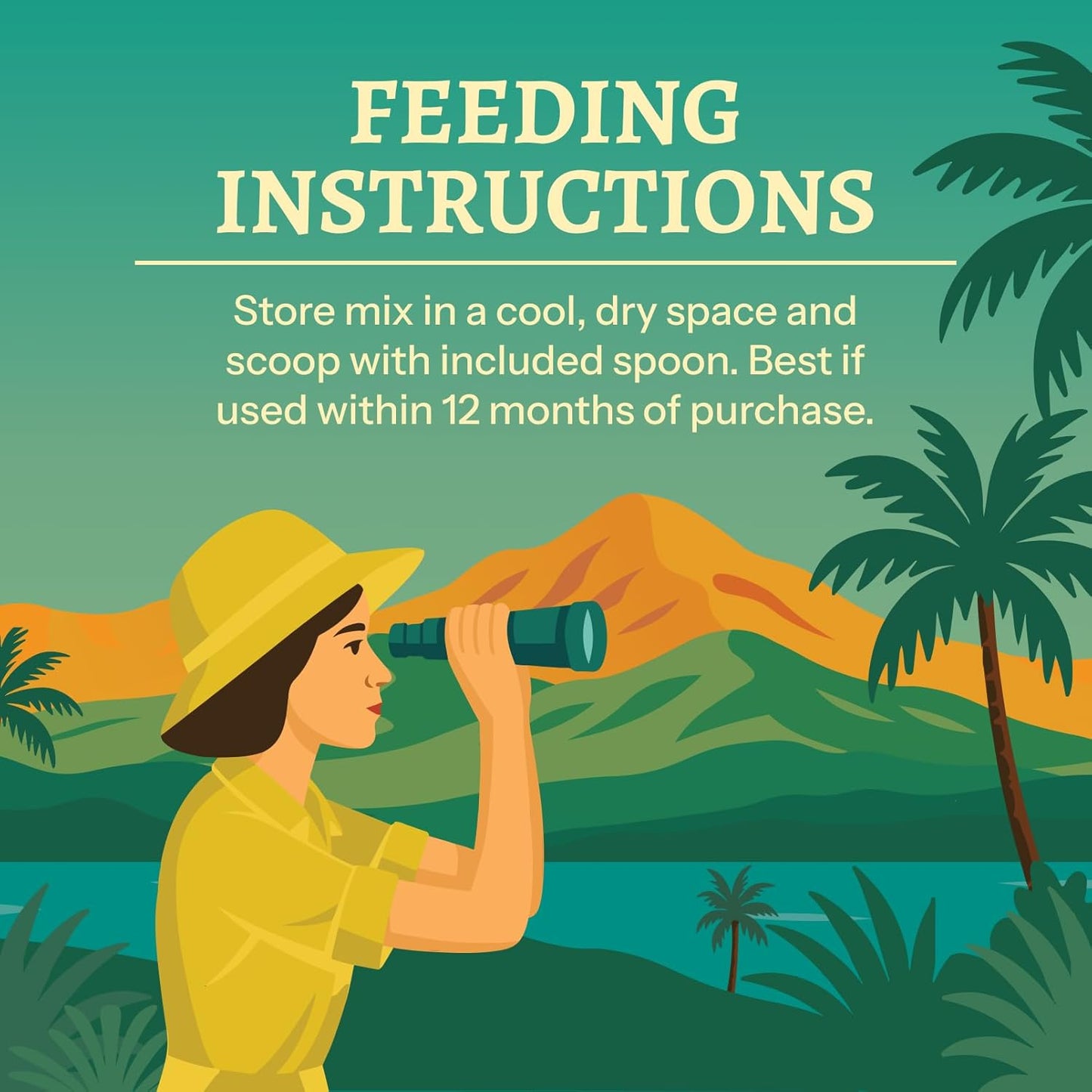 100% Organic Parakeet Food – Premium Bird Seed Mix with Oat Groats, Buckwheat, Amaranth, Super Veggies & Seeds – Reusable Tin + Stainless-Steel Scooper – Made in USA, Human Grade Ingredients (1lb)