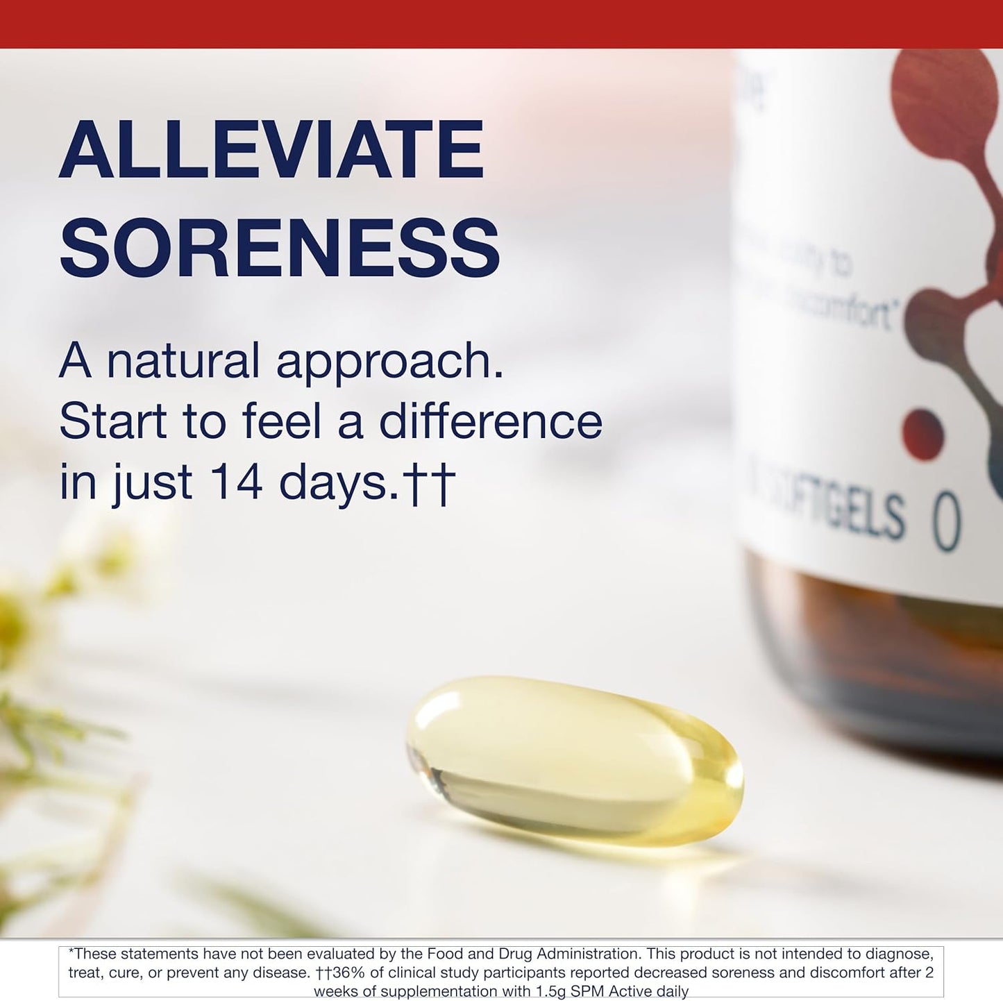 Metagenics SPM Active One Daily Supplement - Next Generation Omega Fish Oil with Pro Resolving Mediators for Joint Soreness & Soothing Relief* - Sustainably Sourced - Gluten-Free - 60 Softgels