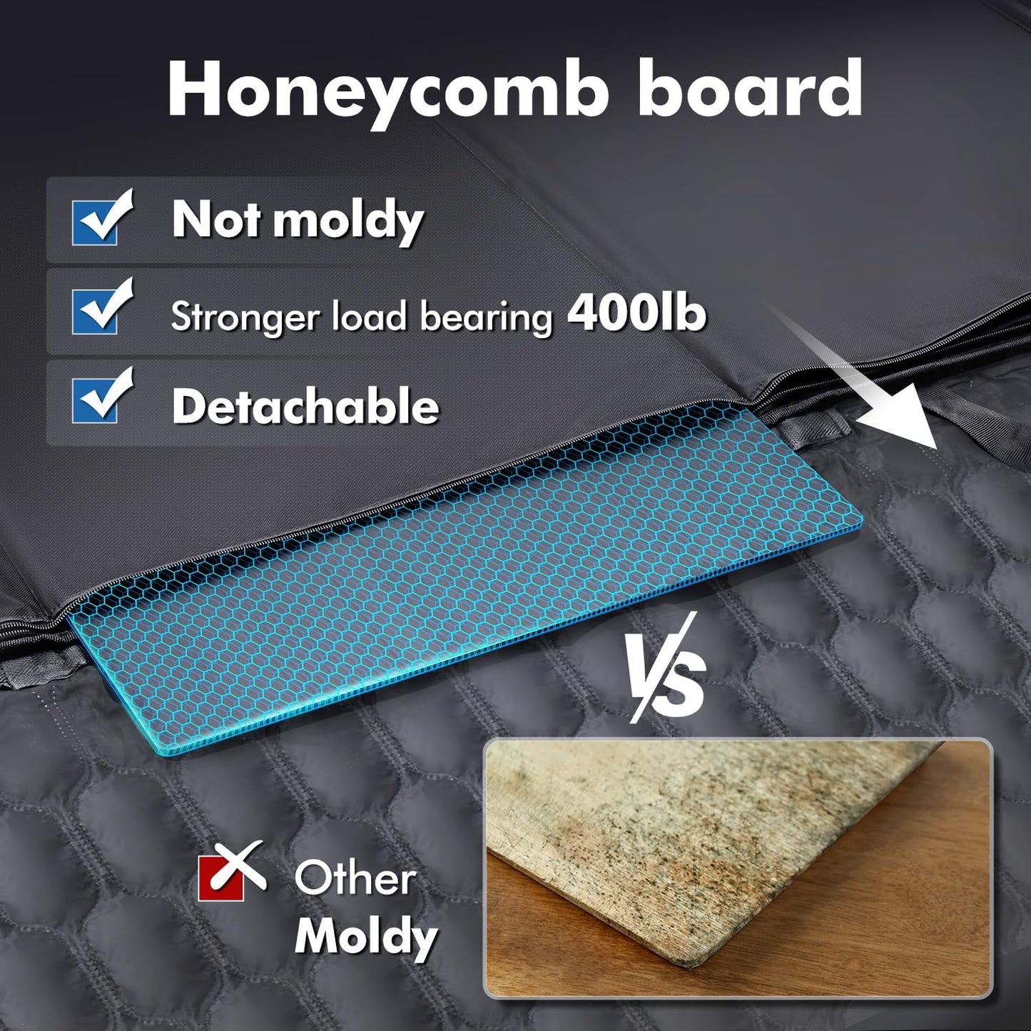 3-in-1 Convertible Dog Car Seat Extender & Booster Seat – 400lb Capacity, Waterproof 600D Oxford with Hard Bottom, Scratch-Proof Hammock for Cars & SUVs