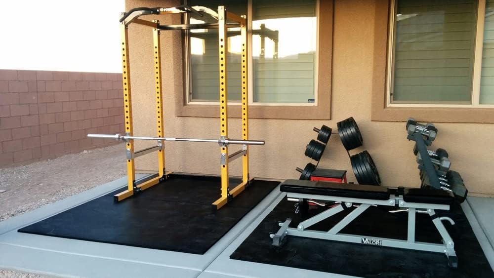 American Floor Mats - Horse/Stable Mats - Heavy Duty Stall Mats - Thick, Durable Rubber Flooring Solid Black 1/2" Thick – 4' x 25' Roll