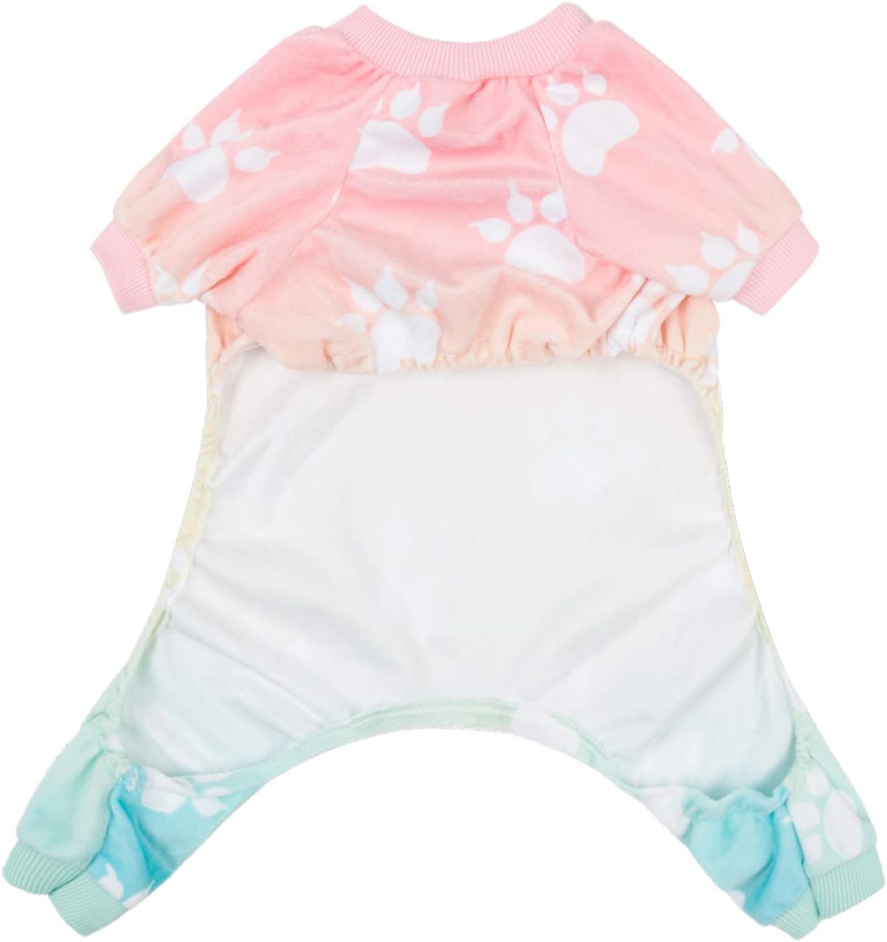 CuteBone Small Dogs Outfit Soft Puppy Onesies Pjs Dog Pajamas Pet Coat Cat Apparel Comfy Doggie Jumpsuit Bodysuit for All Seasons P09M