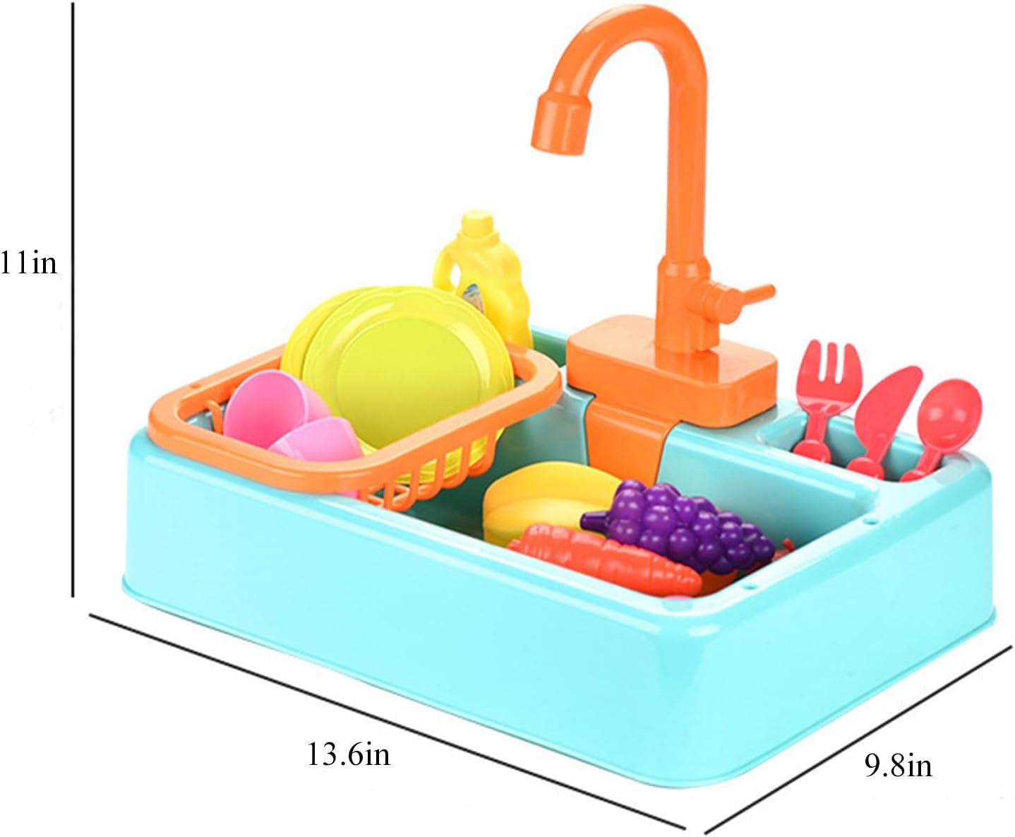 Parrot Bird Bathtub Shower Box Bathing Tub Container Cage, Automatic Pet Bird Bath Pool with Faucet, Ferret Bathtub Swimming Pool Toy Bath Shower Water Dispenser for Small Medium Parakeet Cleaning
