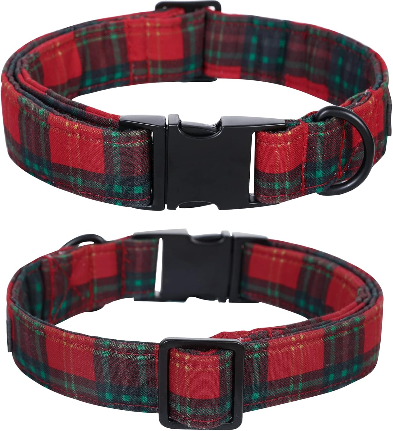 Lionet Paws Christmas Dog Collar with Sailor Bow, Bowtie for Dogs and Cats, Adjustable Comfortable Dog Collar Girl, XS, Neck 8-12 in