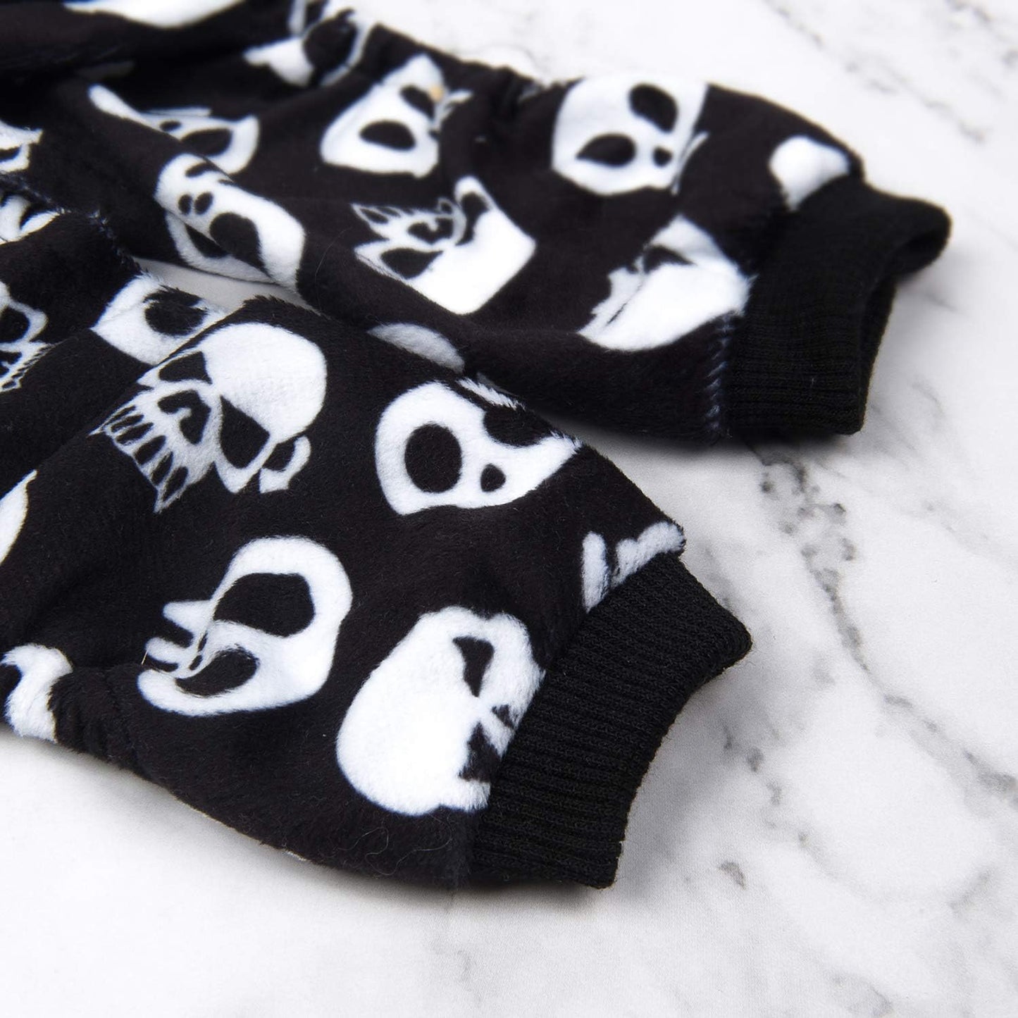 CuteBone Dog Halloween Pajamas Puppy Onesies Small Dogs Soft Pjs Coat Cat Apparel Comfy Pet Christmas Clothes Outfit Doggie Bodysuit P11XXL