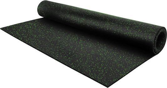 Flooring Inc's 1/4" Thick Tough Rubber Flooring Roll | Flexible Recycled Rubber Floor Mats for Home Gym | Heavy Duty Rubber Mat for Home Gyms, Sheds, Horse Stall Mat or Trailer