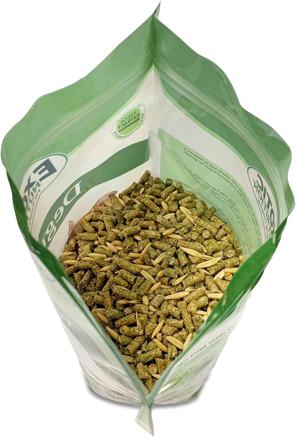 Exotic Nutrition Degu Diet (18lb) - Nutritionally Complete Healthy Pellet Diet with Whole Oats - for Domesticated Pet Degus