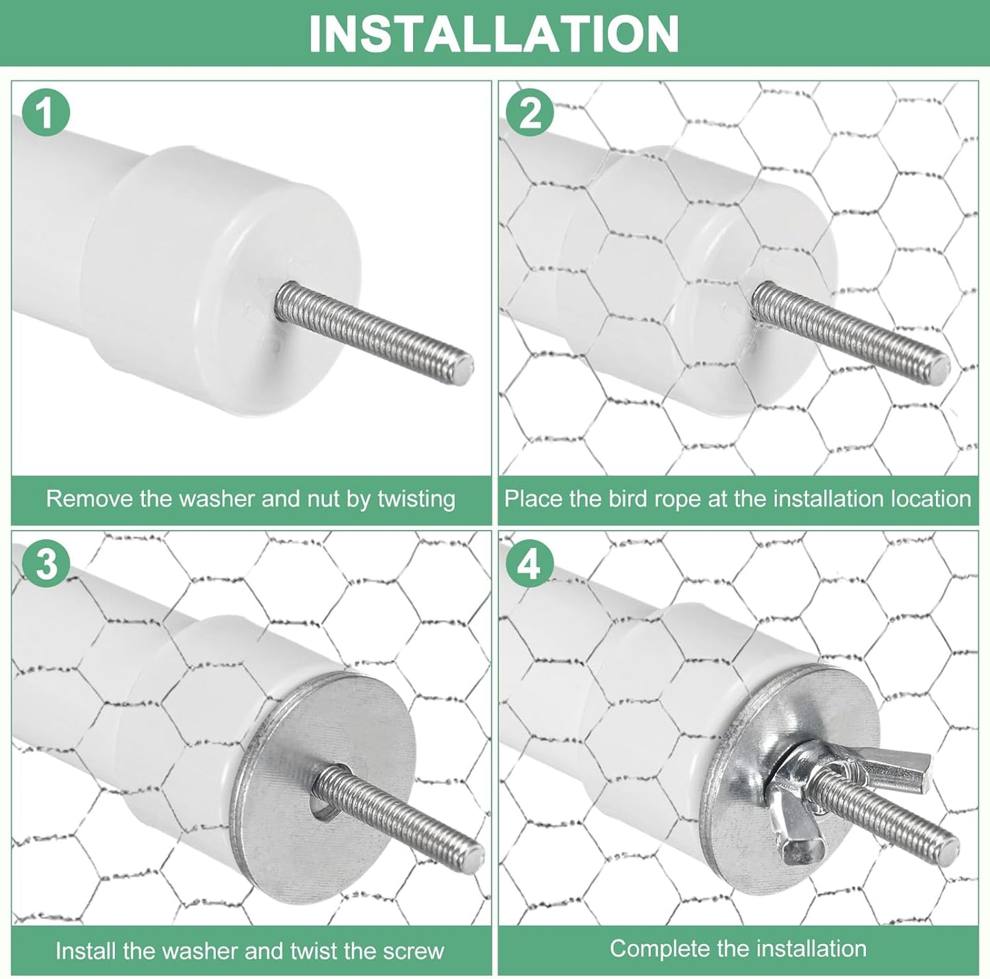 1-Set Rope Perches for Bird Cages, 13.8 & 31.5 in Length Comfort Grip Flexible Rope Perch Beak & Paw Grinding for Parrots/Cockatiels/Parakeets, Bird Platform Sand [Pink Purple]