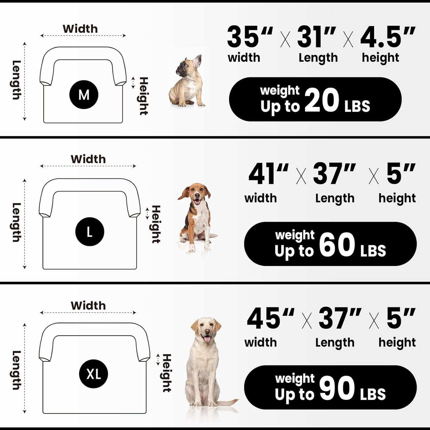 Calming Dog Couch Bed for Medium Dogs/Cats, 35 x 31 inch Waterproof Removable Dog Mat Couch Cover for Furniture Protector, Non-Slip Fluffy blunique Pet Bed for Couch, Sofa - Tie-Dye Khaki