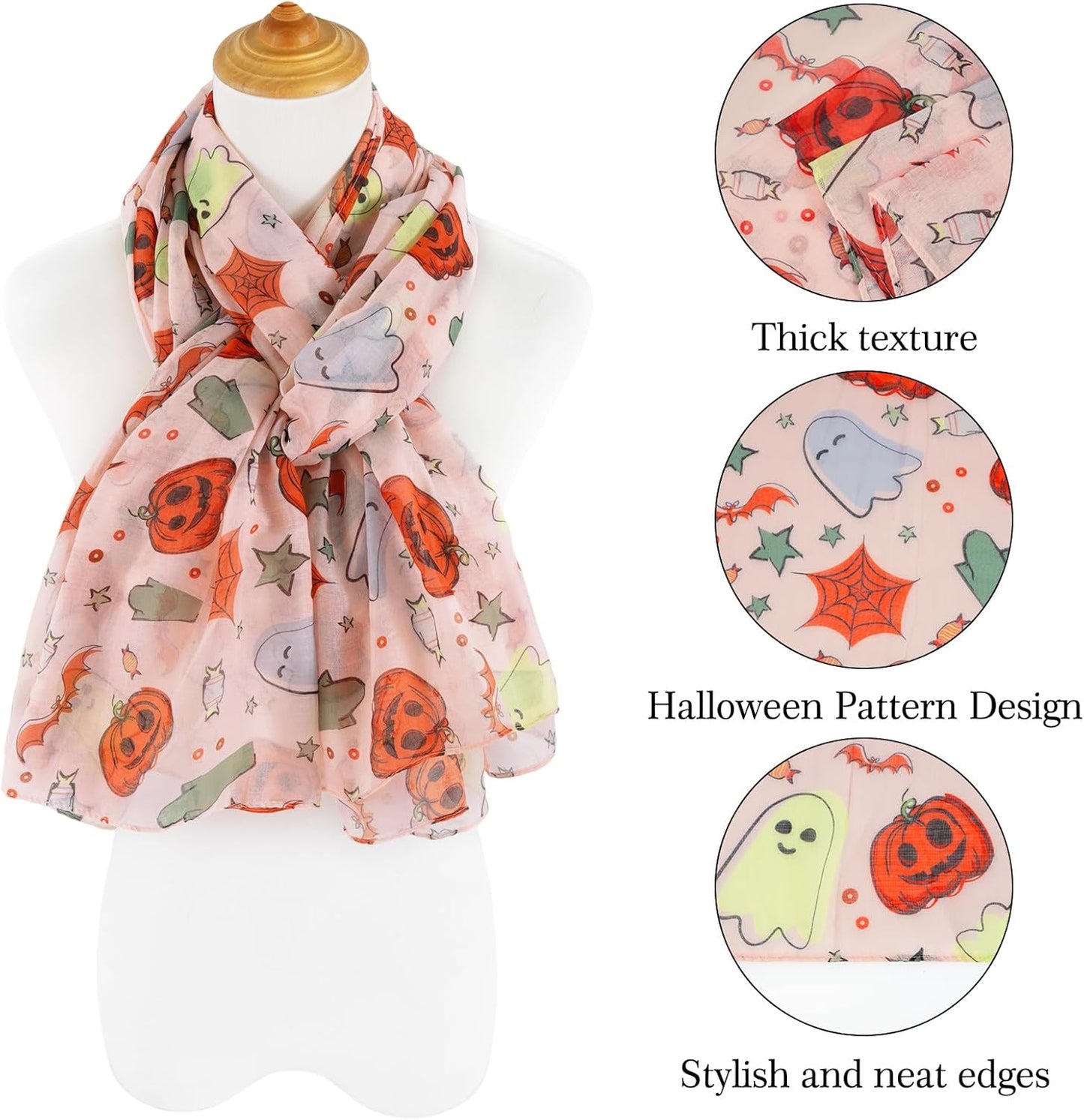 E-Clover Fashion Scarf for Women Lightweight Scarves Shawl Wrap for Spring/Summer Winter