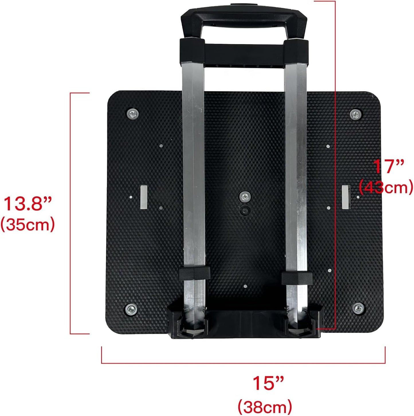 Mr. Peanut's Spinner Wheelbase Luggage Cart, Adding Rolling Functionality to Bags & Pet Carriers