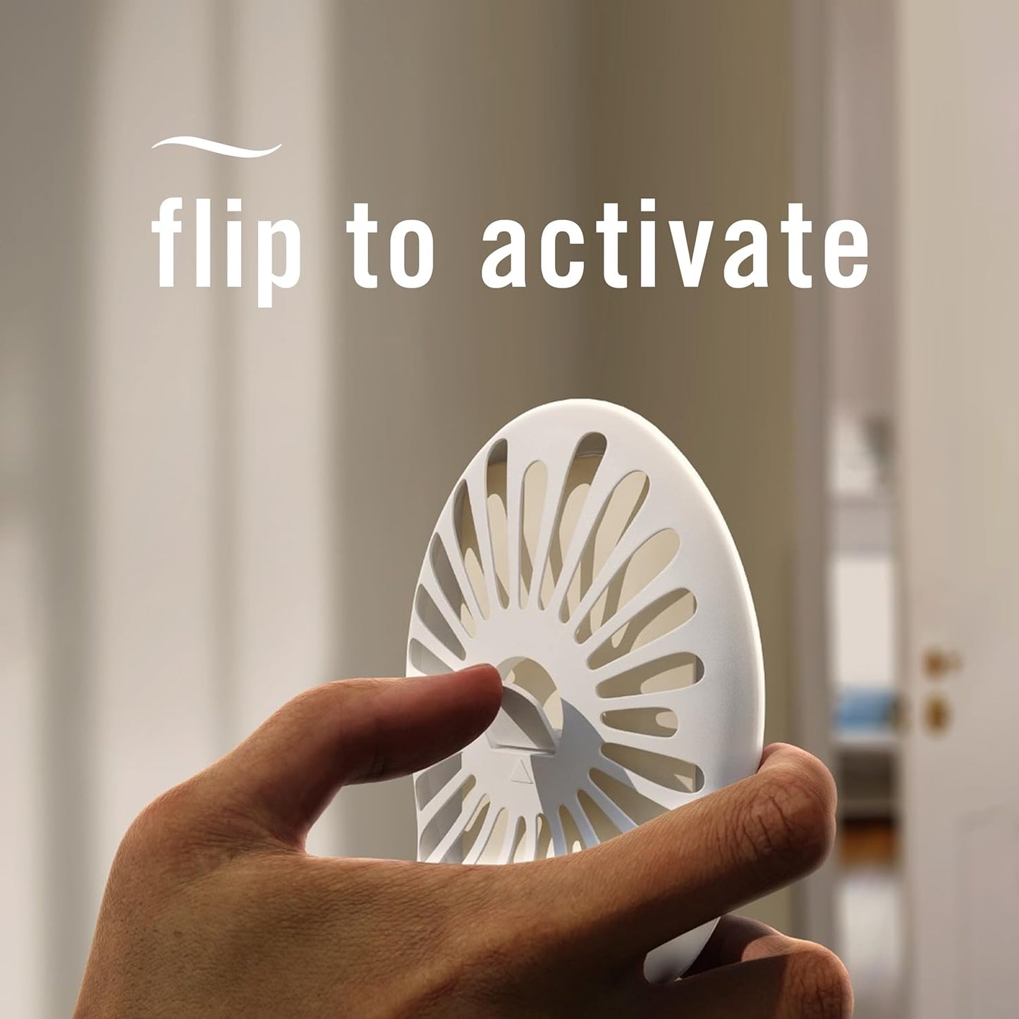 Febreze Bathroom Air Freshener, Odor-Fighting, Plug In Alternative, Air Fresheners for Home and Bathroom and Kitchen, Closet Air Fresheners, Gain Original Scent, 4 Count