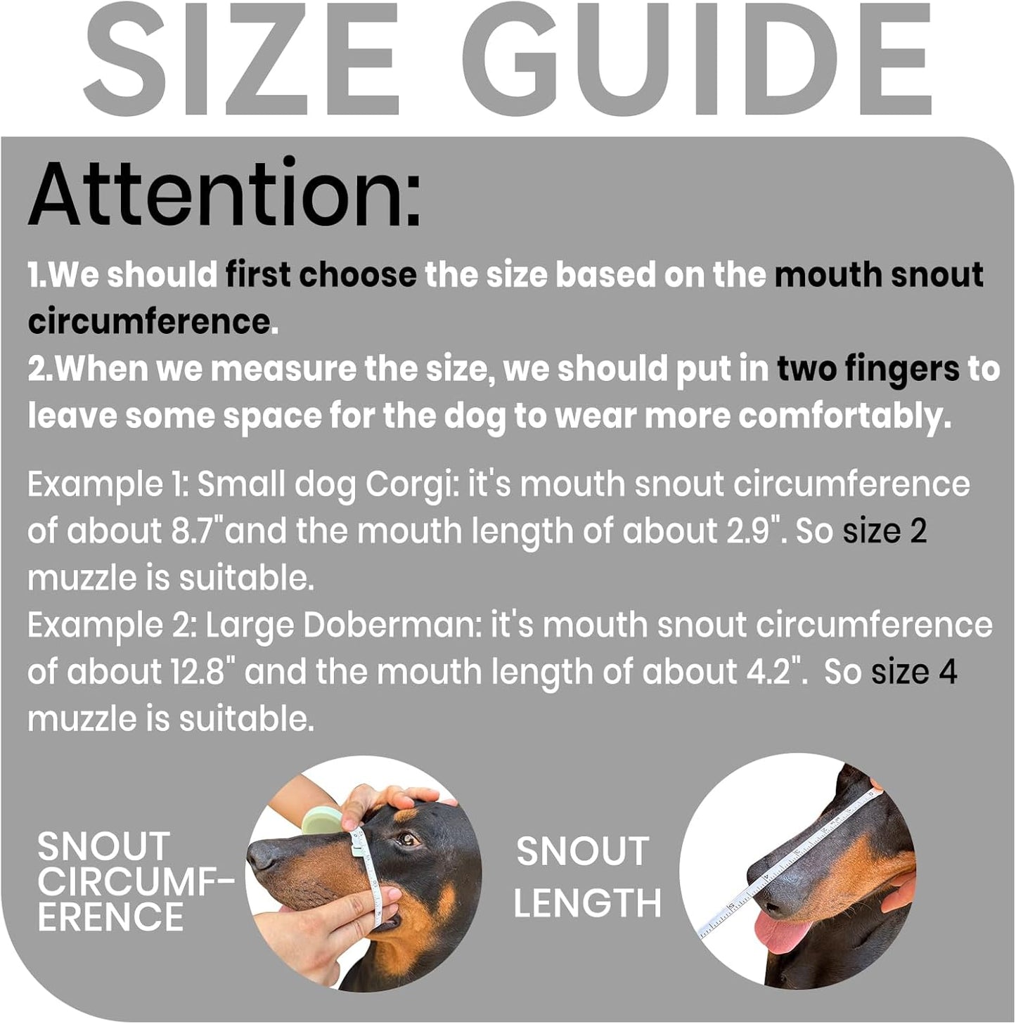 Dog Muzzle, Basket Muzzle for Small Medium Large Dogs, Anti-Biting and Chewing, Lightweight & Sturdy Cage Design, Allows Panting & Drinking, Ideal for Grooming & Training(Black Size XL)