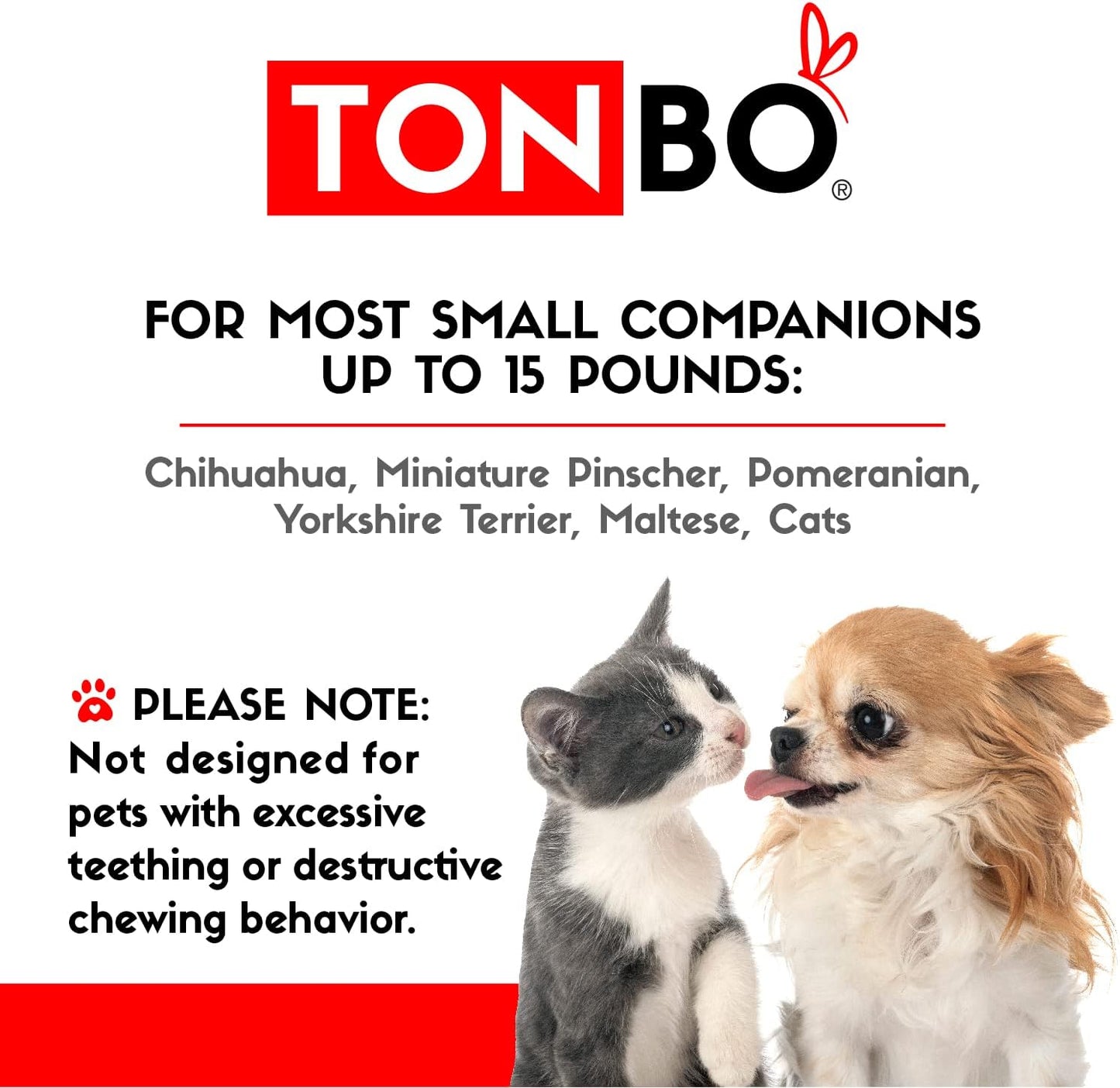 TONBO Soft Plush Small Cute and Cozy Nature Dog Cat Bed, Washer and Dryer Friendly (Paw)