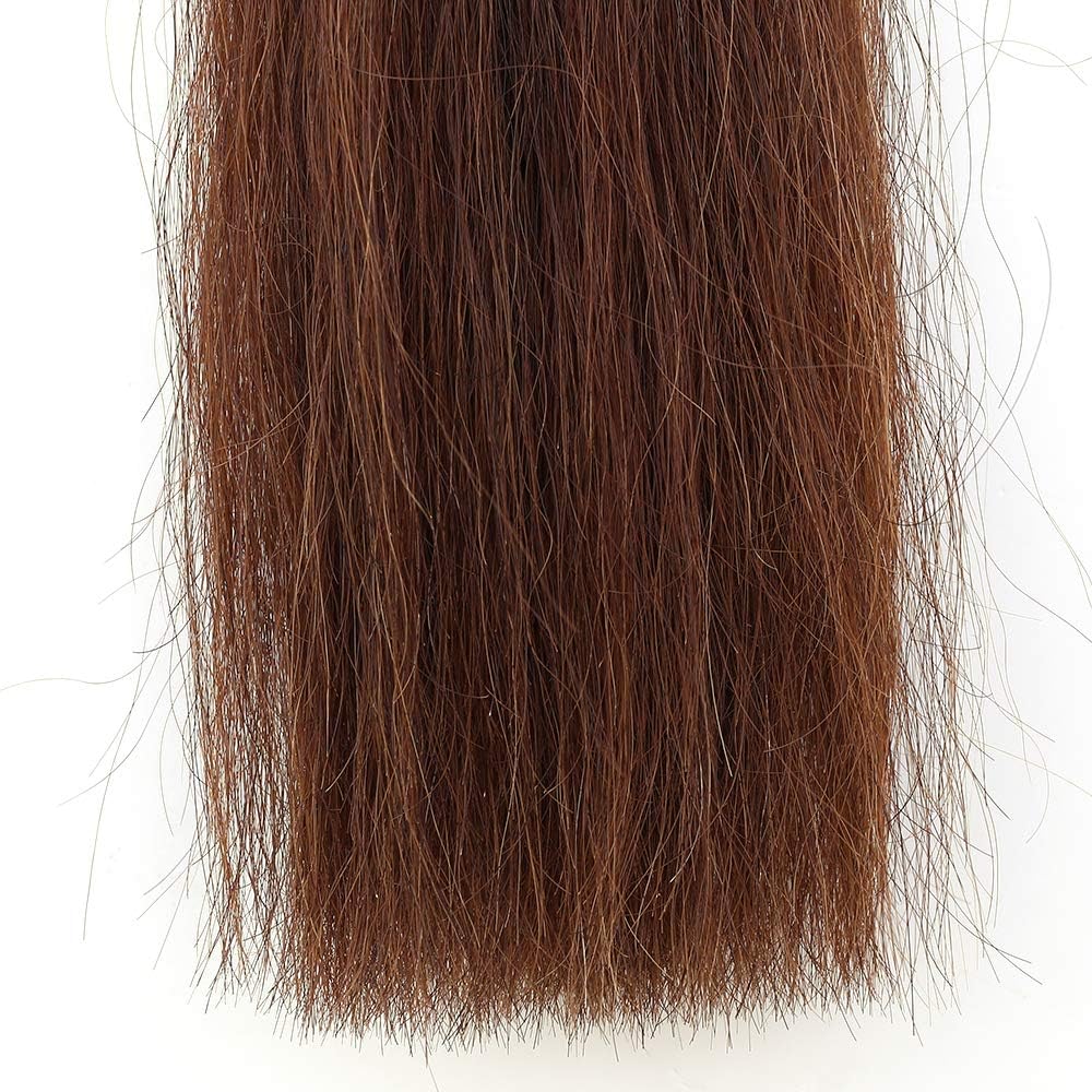 Horse Tail Extensions with Braided Horsehair Loop, Blunt Cut Bottom, 28-30 inches Long and 3/8 lb Weight