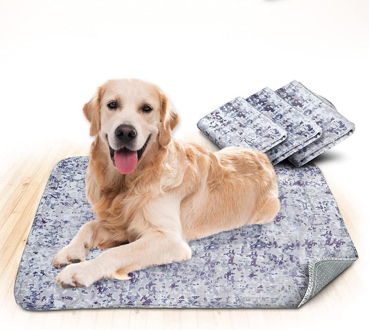 Washable Pee Pads for Dogs (2-Pack) Reusable Dog Pee Pads Washable - Pet Mats for Floor Waterproof, Whelping Pad, Potty Pads for Dogs, Crate Liner for Small, Medium, Large Pets (36" x 48")