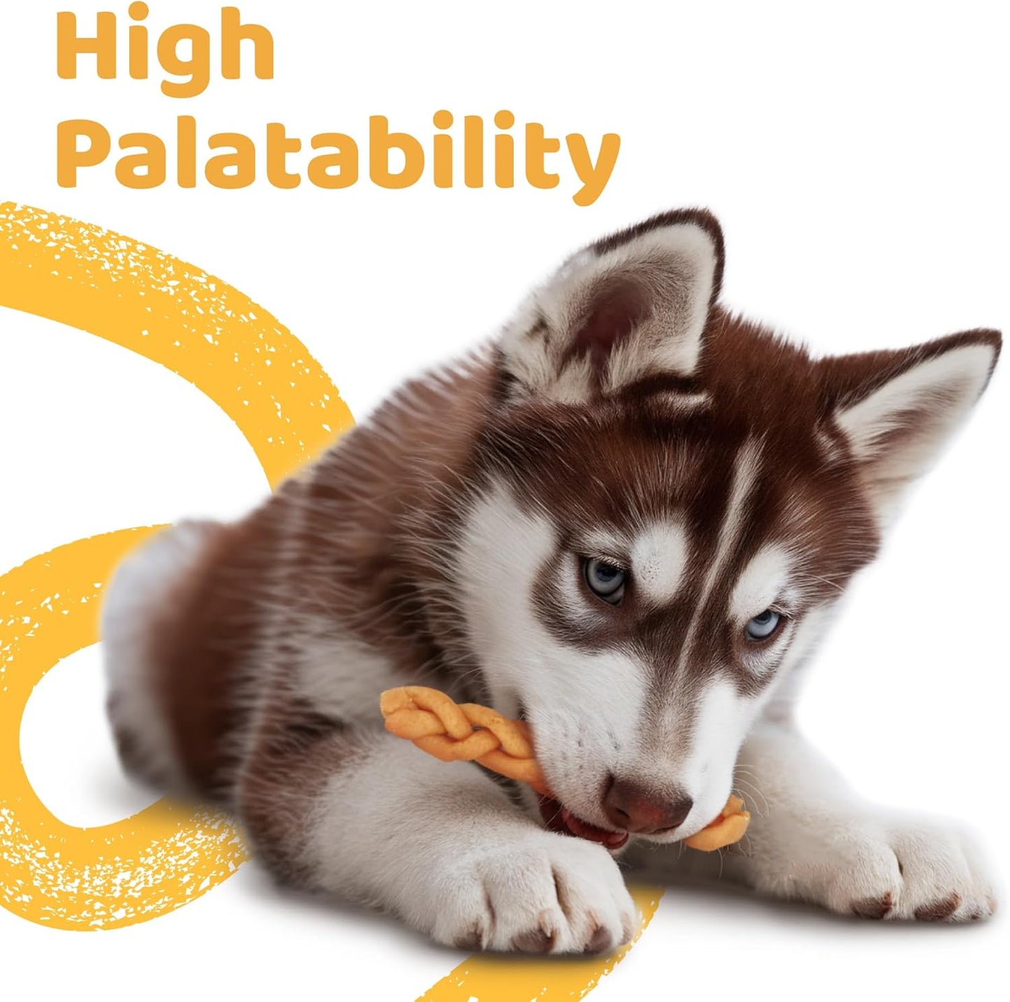 iPaw Turkey Dog Treats, All Natural Human Grade Dog Treat, Suitable for Training chew, US Sourced Raw Material, Hypoallergenic, Rawhide Alternative, Braided Stick (Duck Liver)