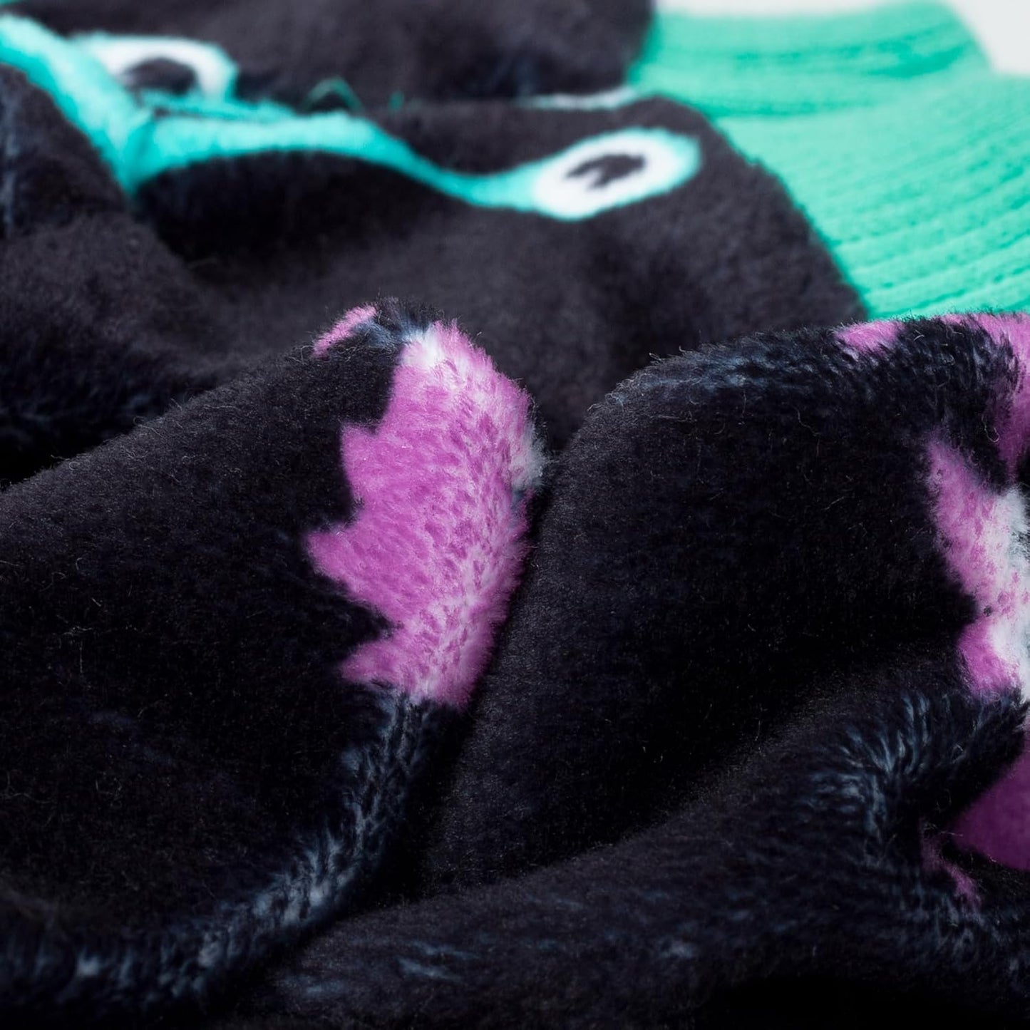 Fitwarm Cute Monster Halloween Dog Pajamas, Funny Costumes for Small Dogs Boy Girl, Festive Pet Clothes, Green, Purple, Black, XXL