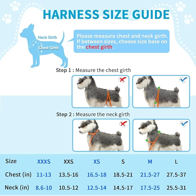 Lukovee Dog Seat Belt for Car, Adjustable Dog Car Harness for Large Medium Small Dogs, Soft Padded & Breathable Mesh Dog Seatbelt with Car Vehicle Connector Strap (Blue,XX-Small)