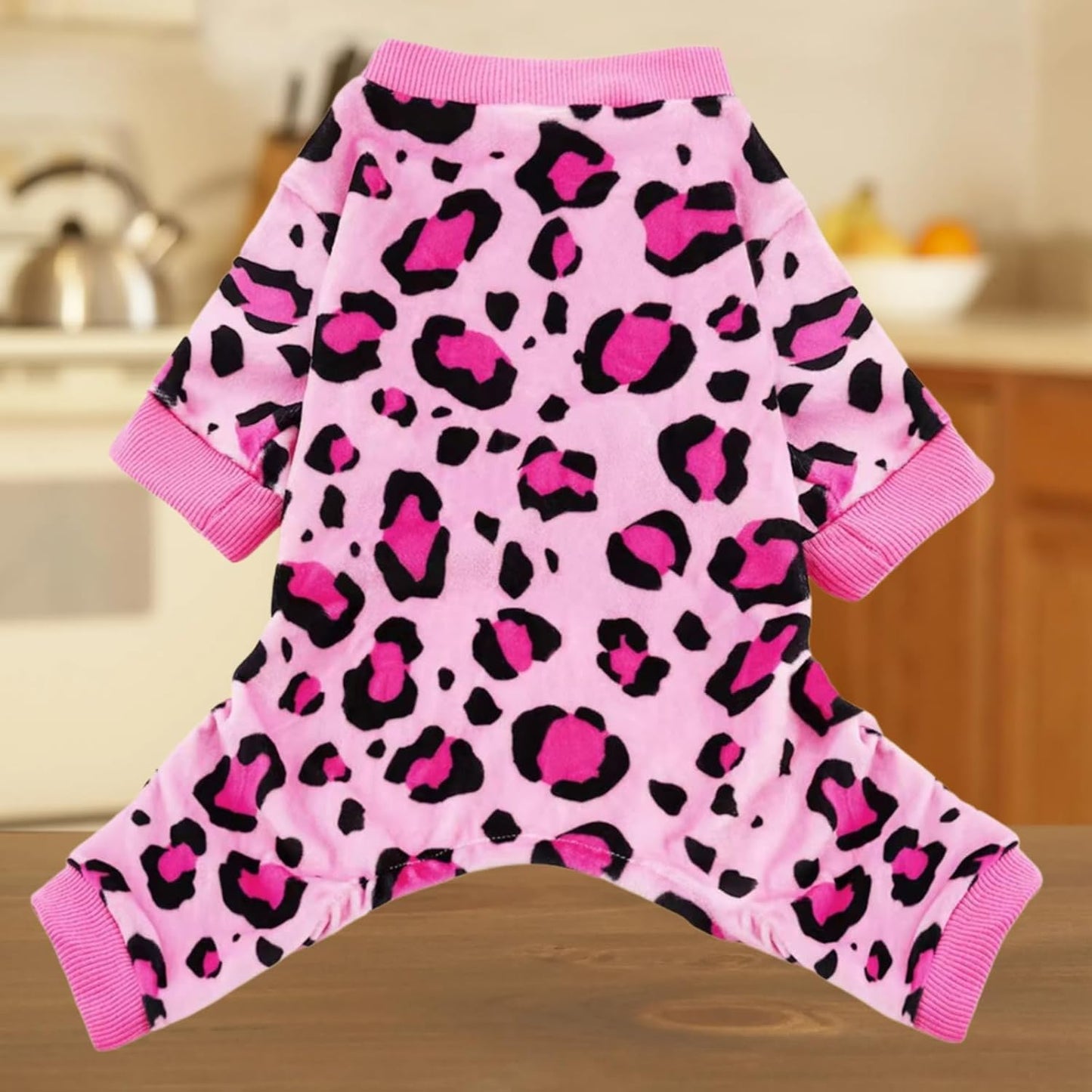 Vet-Approved Dog Pjs Pajamas Onesie for Medium Dog Clothes - Lightweight Soft Stretchy Puppy Outfits - Certified Hypoallergenic Comfort Anxiety-Reducing (Pink, XXL)