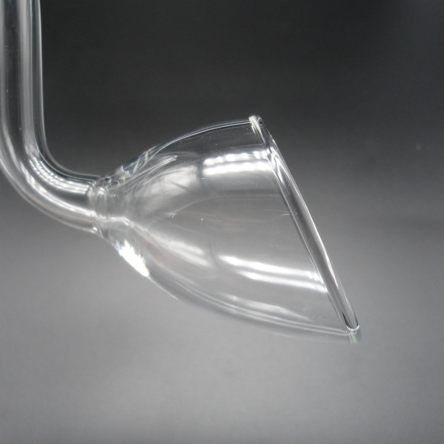 Glass Lily Pipe Outflow for Aquarium Planted Tank (13mm for 12/16mm (1/2" ID) tubing)