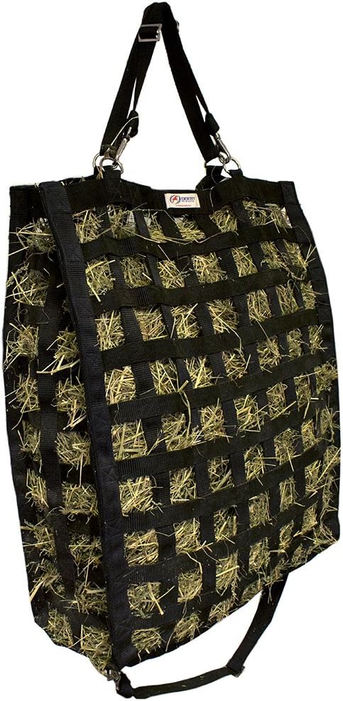 Derby Originals Superior Slow Feeder Horse Hay Bag with Super Tough Bottom and 1 Year Warranty
