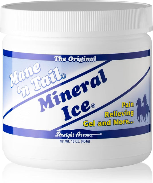 Mineral Ice Therapeutic Pain Reliever for Horses 16 Ounce
