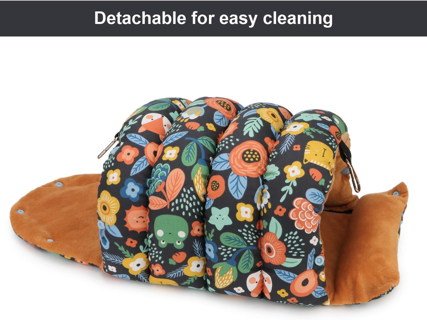 Wontee Bird Nest House Winter Warm Snuggle Hut Bird Bed Hanging Hammock for Parrots Budgies Parakeets Caique Senegal Cockatiels Conures (Large, Black)