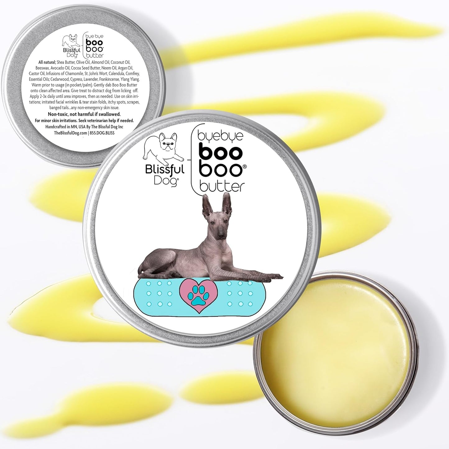 The Blissful Dog Xoloitzcuintli Boo Butter, 2 oz