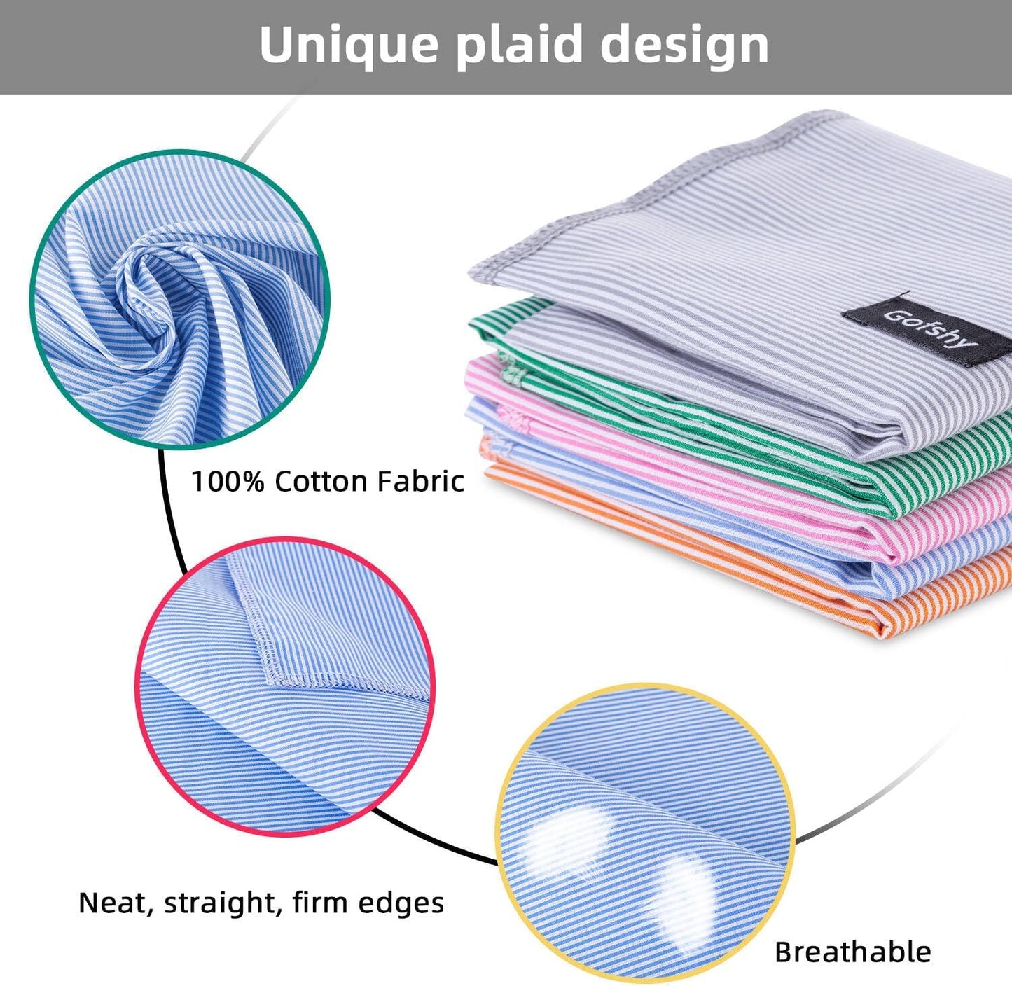 Dog Bandanas-5PCS DIY Bandanas Green Orange Pink Blue Gray Dog Scarfs Breed Bib Handkerchief for Large Medium Dogs Puppies Pets