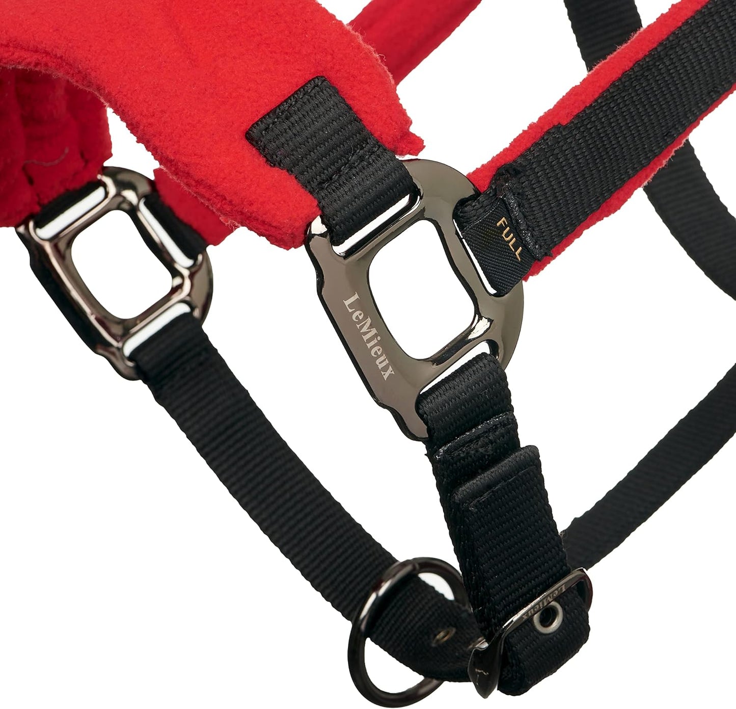 LeMieux Vogue Fleece Headcollar - Halter & Leadrope - Extra Padding, Adjustable at Curb and Poll Strap