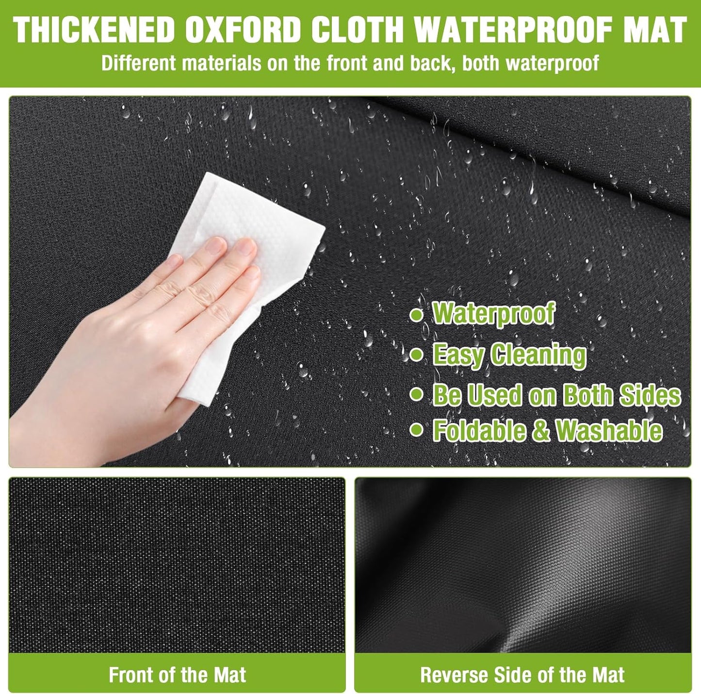 Bunny Playpen Indoor & Outdoor, Rabbit Playpen with Waterproof Liner, Extension Guinea Pig Cages for Small Animals (Playpen Only)