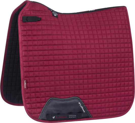 LeMieux Suede Dressage Square - English Saddle Pads for Horses - Equestrian Riding Equipment and Accessories