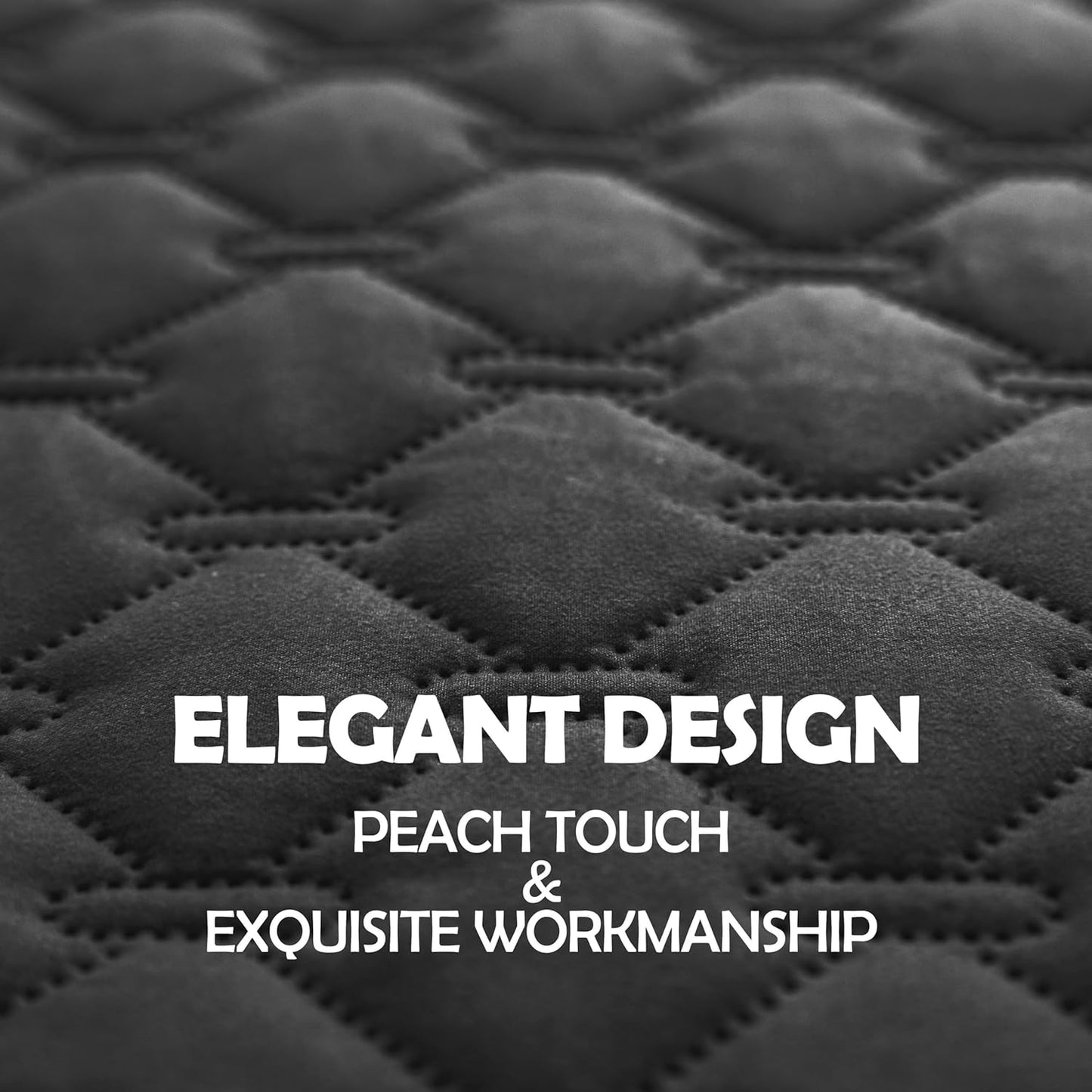 gogobunny 100% Double Sided Waterproof Dog Blanket Soft Pet Bed Cover Reversible Protect Furniture Couch Sofa Car for Puppy Cat Kids (Dark Charcoal/Light Charcoal, 30x80 Inch (Pack of 1))