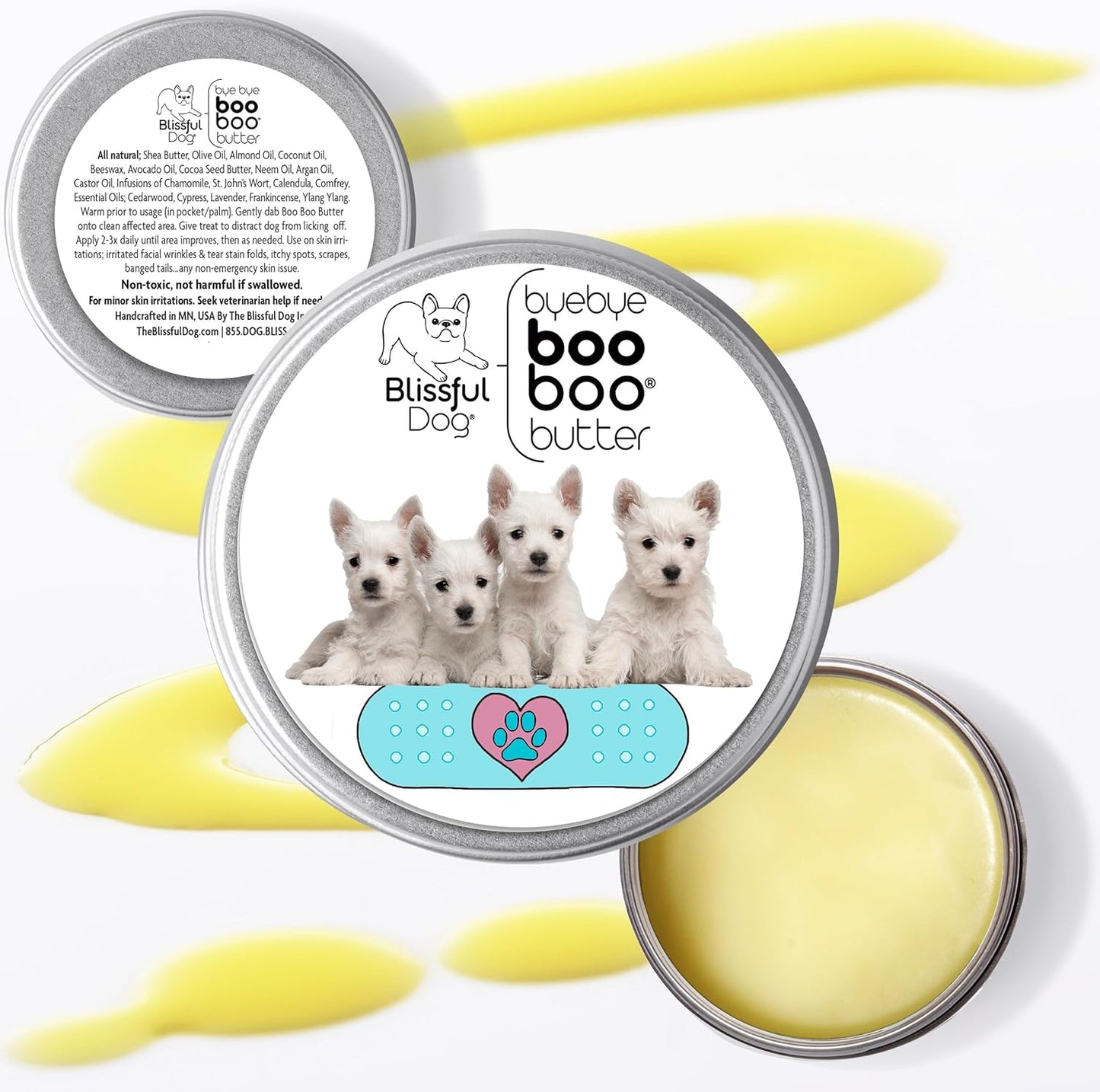 The Blissful Dog West Highland Terrier Boo Butter, 8 oz
