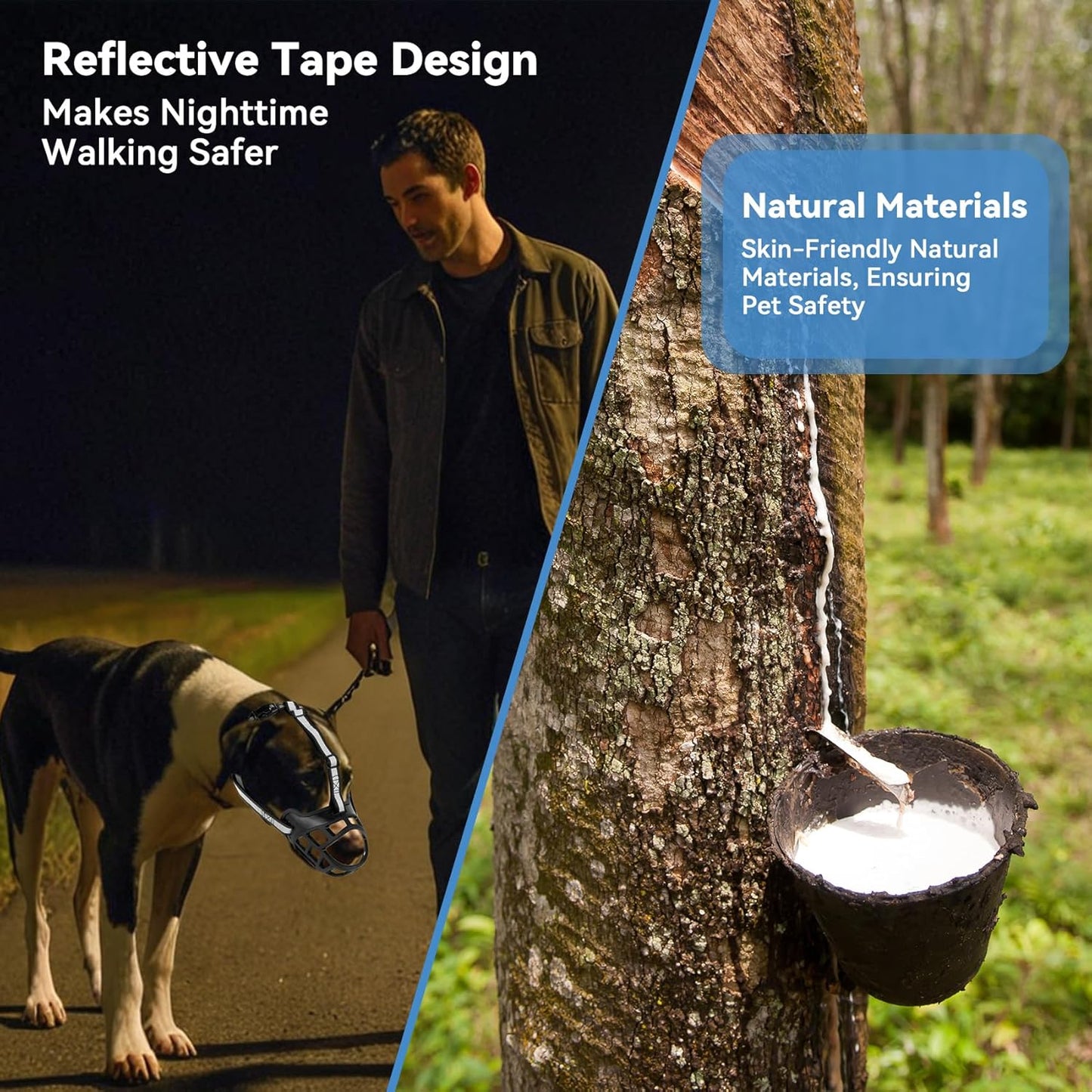 Dog Muzzle for Large Dogs, Breathable Basket Muzzles for Small, Medium and X-Large Aggressive Dog, Allows Panting Drinking, Suitable for Grooming Trimming Training (5, Blacks)