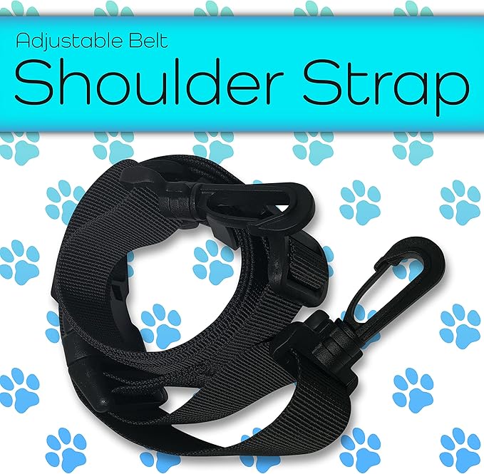 H&H Pets Dog Treat Pouch with Shoulder Strap, Waste Bag Dispenser, Dog Treat Pouch, Training Accessories