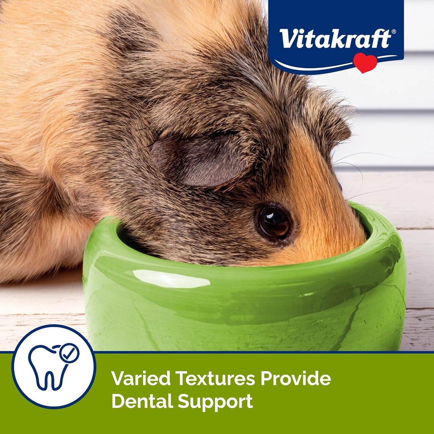 Vitakraft Menu Premium Guinea Pig Food - Alfalfa Pellets Blend - Vitamin and Mineral Fortified 5 Pound (Pack of 1)