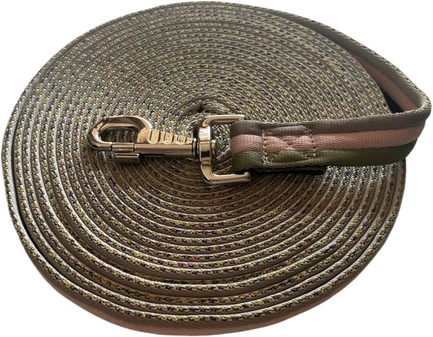 Premium Horse Training Lunge Line with Alloy Trigger Buckle for Accurate Equestrian Training of 26 Foot (8 Meters)