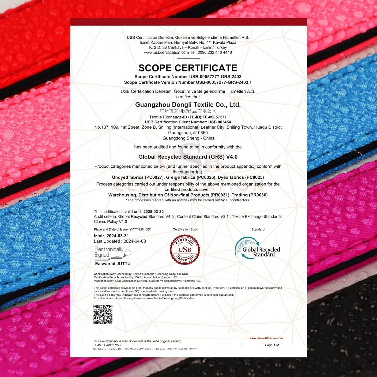 Didog Soft Padded Dog Collar for Large Dogs, Colorful and Durable Pet Collar with Quick Release Buckle, Light and Breathable for Daily Walking, Rose Purple, L