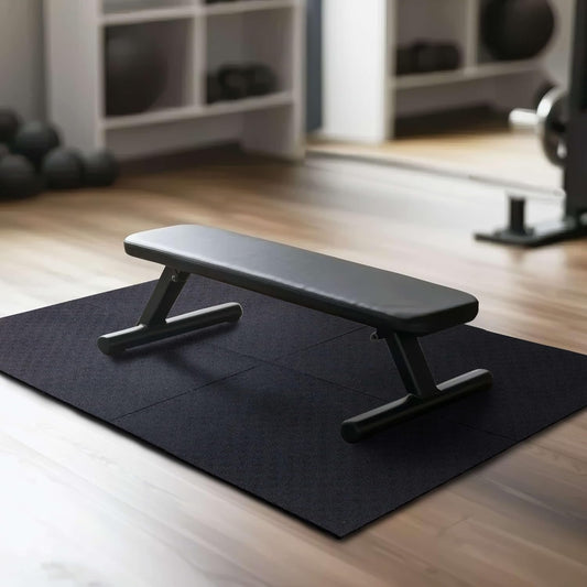 Mohawk Home Heavy Duty Rubber Stall Mat - Gym Floor- Under Dog Crate - All Purpose Utility 2'x3' - 1/2" Thick