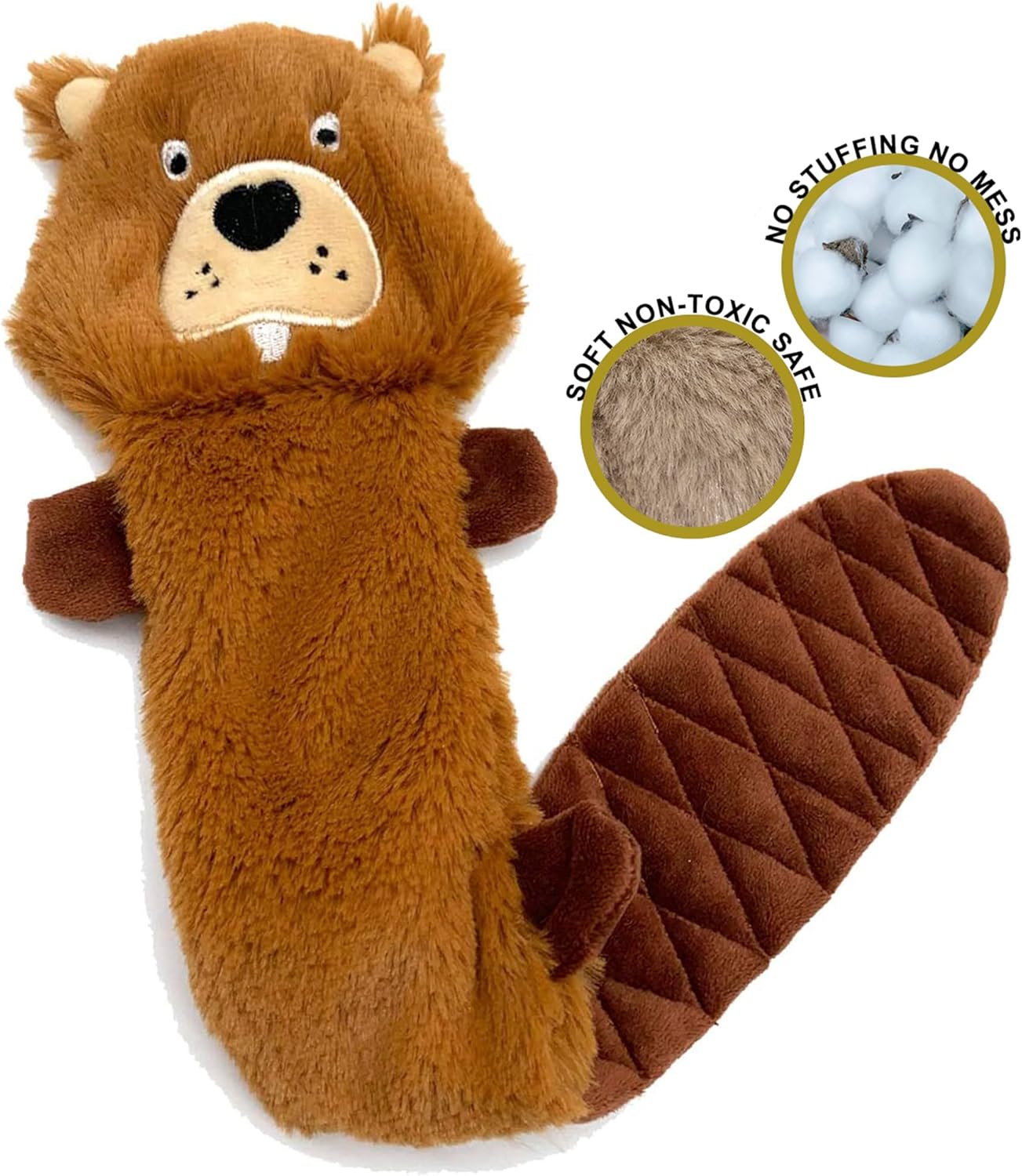 Jalousie 5 Pack Stuffingless Dog Crinkle Paper Toys Dog Toy Dog w/Durable Liner No Stuffing Dog Toy - Dog Toys for Pets Dogs No Stuffing Dog Crinkle Sound Toy for Medium Large Dogs