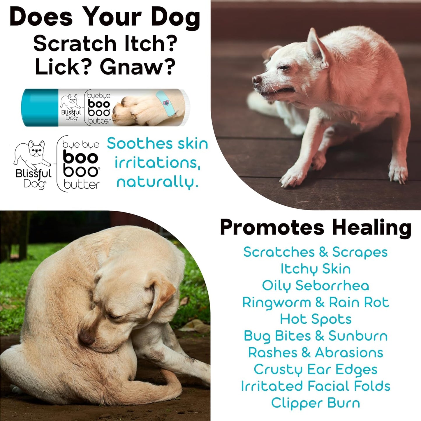 The Blissful Dog Scottish Terrier Boo Boo Butter, 4 Ounce