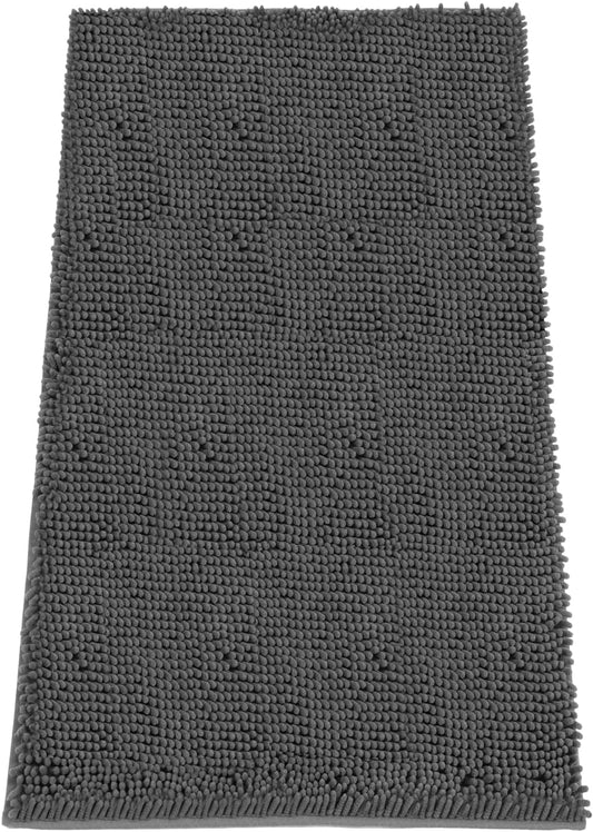 Absorbent Dog Door Mat for Muddy Paws, 72" x 36" Chenille Indoor Mats for Entryway, Trap Dirt Front Door Mat Indoor Entrance Washable Non Slip Soft