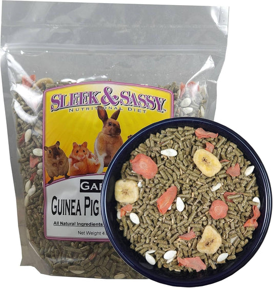 SLEEK & SASSY Garden Guinea Pig & Rabbit Food (4 lbs.)