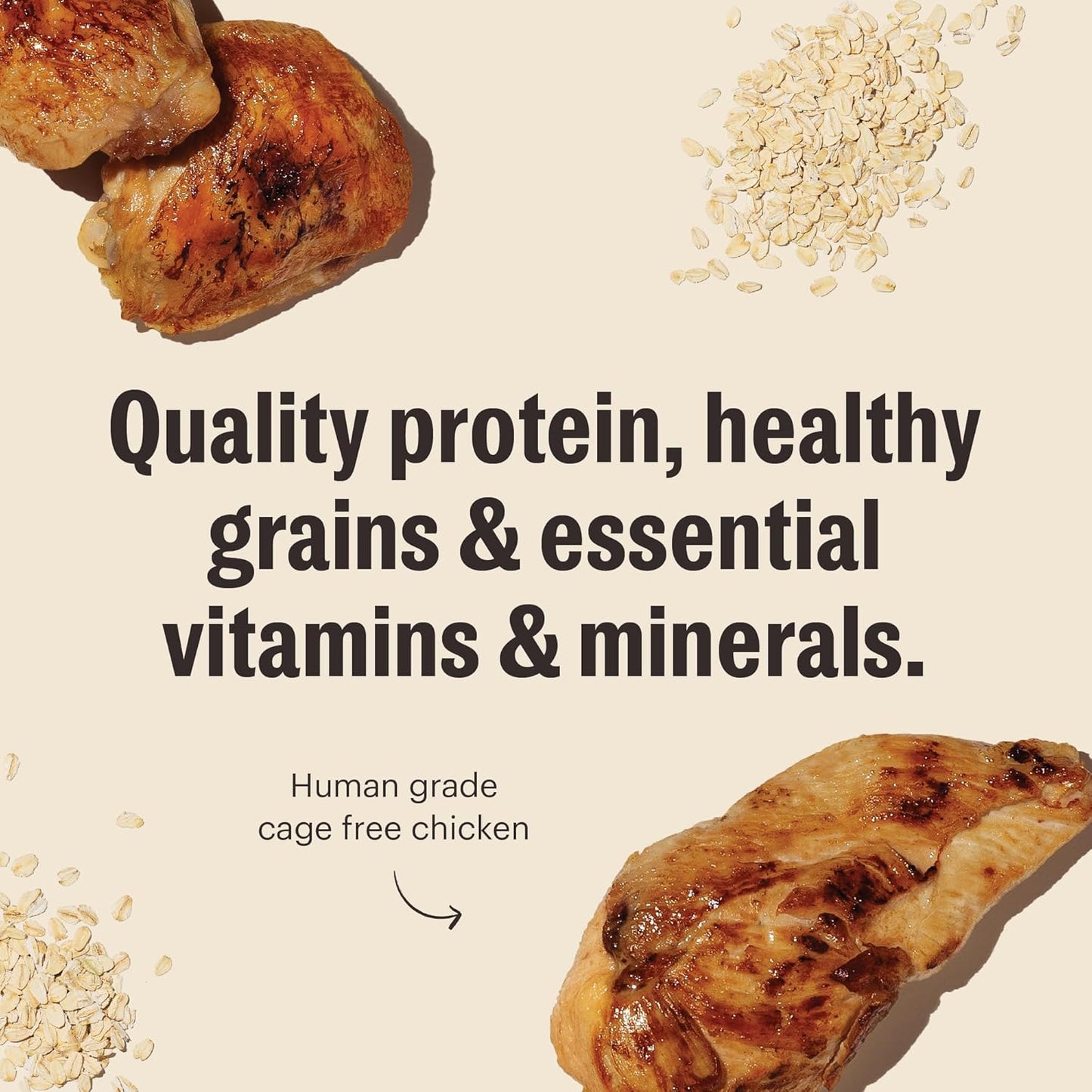 The Honest Kitchen Essential Clusters Dog Whole Grain Chicken 5 lb Bag