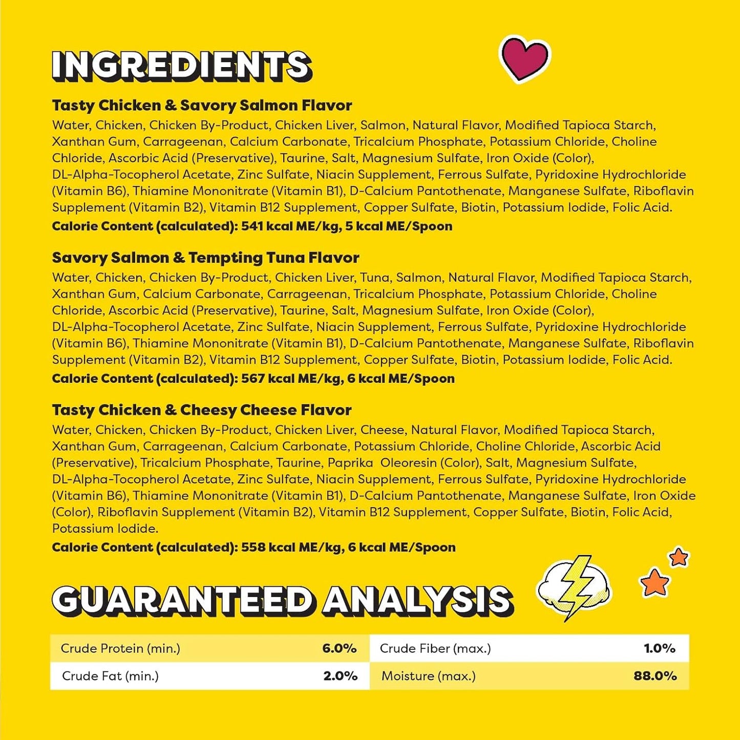 Temptations Lickable Spoons Adult Wet Cat Treat, 24 Spoons, Variety Pack