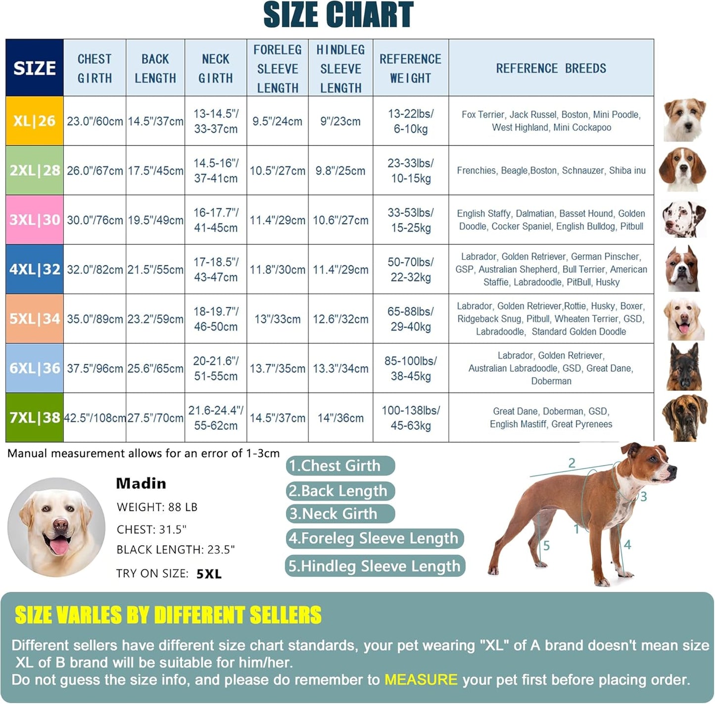 Yeapeeto Dog Onesie Surgery Recovery Suit for Large Medium Bodysuit Dogs Pajamas PJS Full Body for Shedding, Prevent Licking, Wound Protection, Cone Alternative(4XL,Dark Grey)