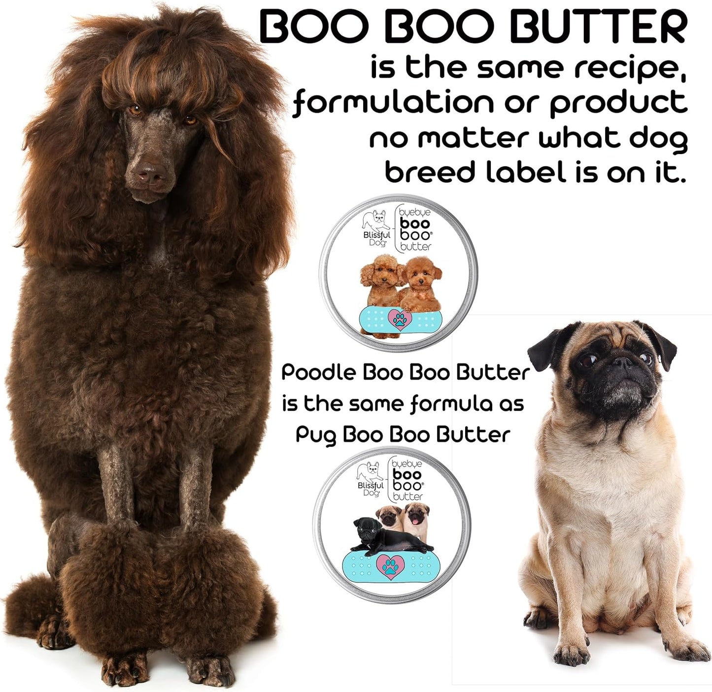 The Blissful Dog Leonberger Boo Boo Butter, 4-Ounce