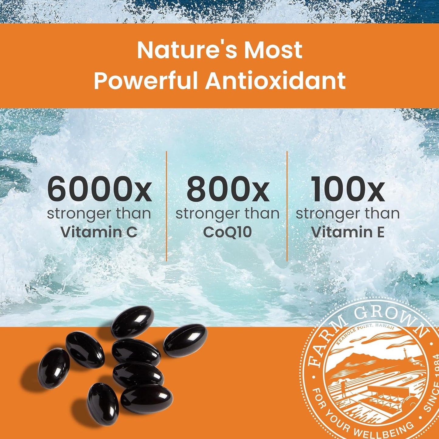 Nutrex Hawaii Vegan BioAstin Hawaiian Astaxanthin - 12mg, 75 Softgels - Farm-Direct Premium Antioxidant Supplement to Support Eye, Skin, Joint & Immune System Health - Non-GMO & Gluten-Free